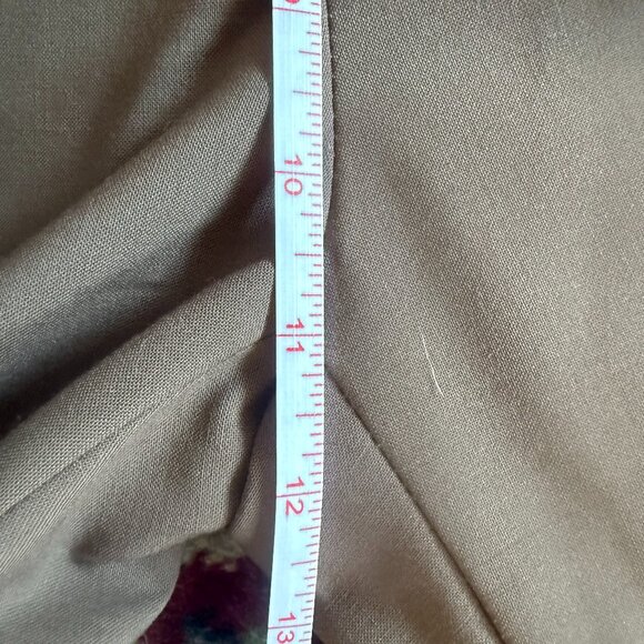 White Sand Women's Trouser in Toffee 44 IT, 30 U.S.-Euro Preppy, Quiet Luxury - Picture 10 of 12